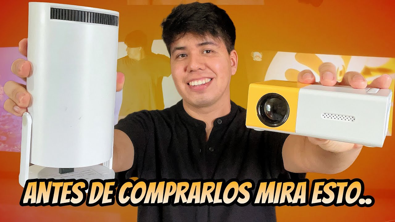 &iquest;Cu&aacute;l es el MEJOR mini proyector ECON&Oacute;MICO? HY300 HD vs YG300 &iexcl;Comparativa 2025!