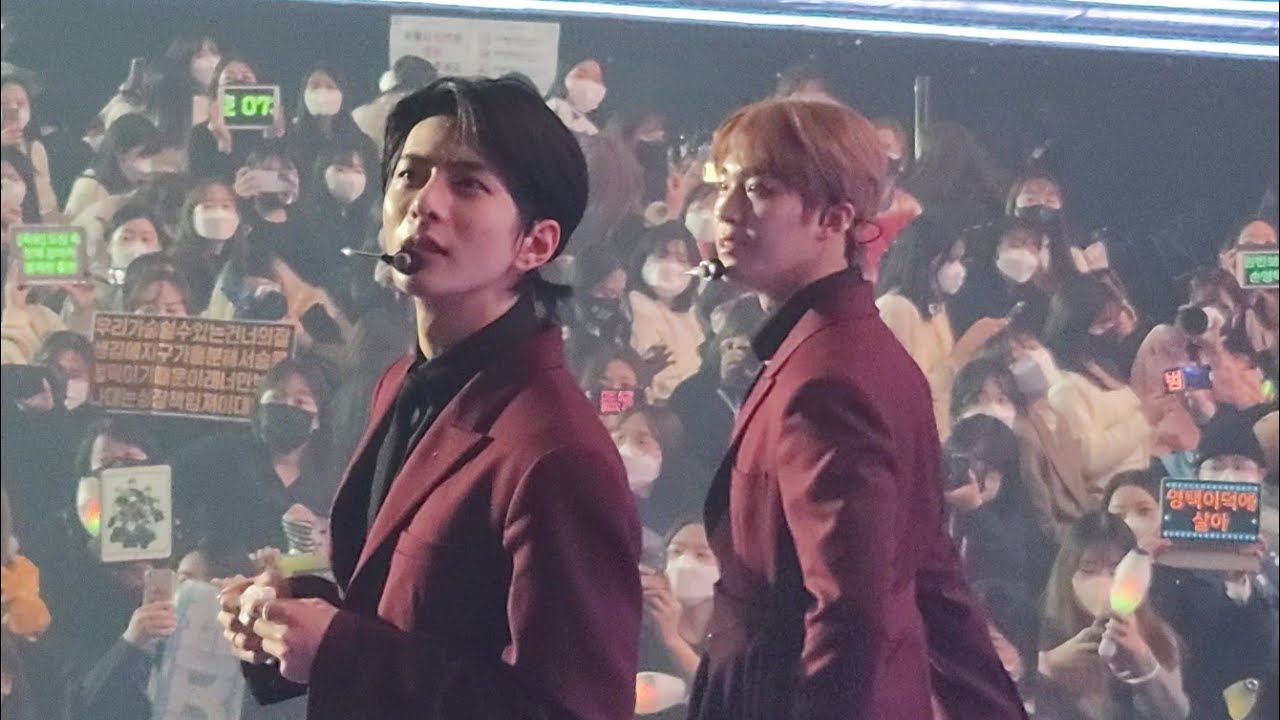 [8K] 20220206 골든차일드 콘서트 PLAY 중간멘트 (전광판 읽기) Golden Child Concert FANCAM
