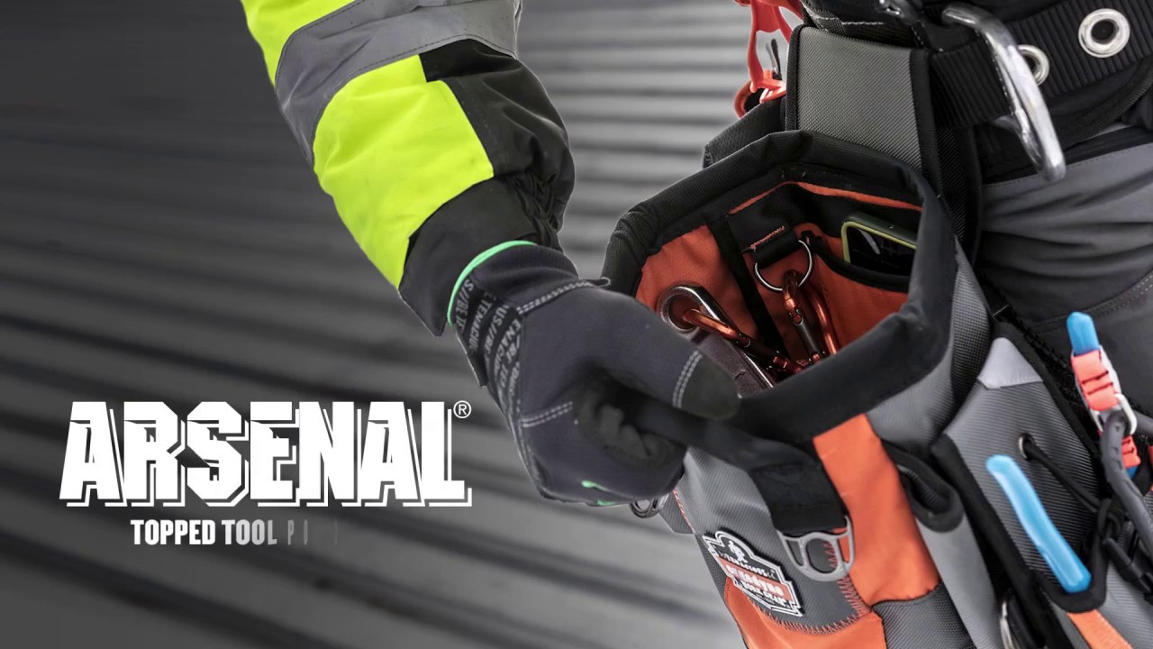 Snap Hinge Ergodyne Tool Pouches Allow One-Handed Operation for Easy Access to Tools & Small Parts
