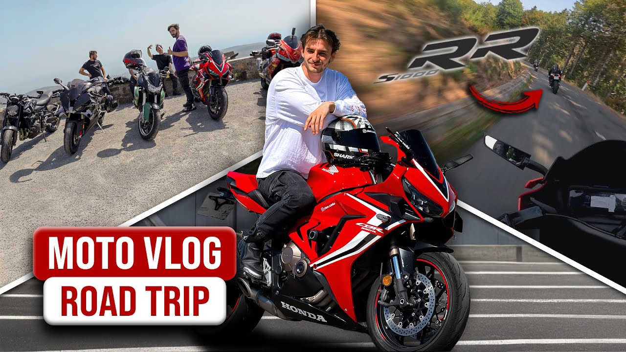 Moto Vlog - BALADE AVEC DES ABONNES ! - Road Trip à la Montagne noire !