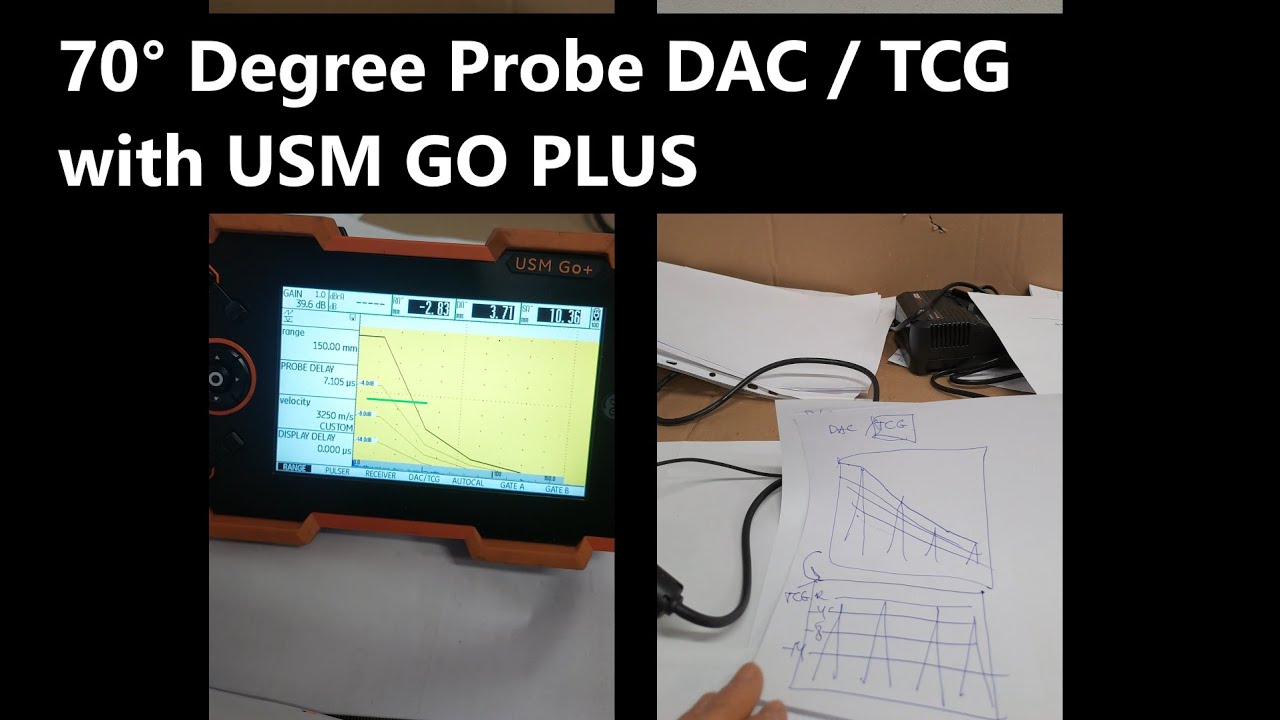 [ENG] 07 - 70° Degree Probe DAC / TCG With USM GO PLUS