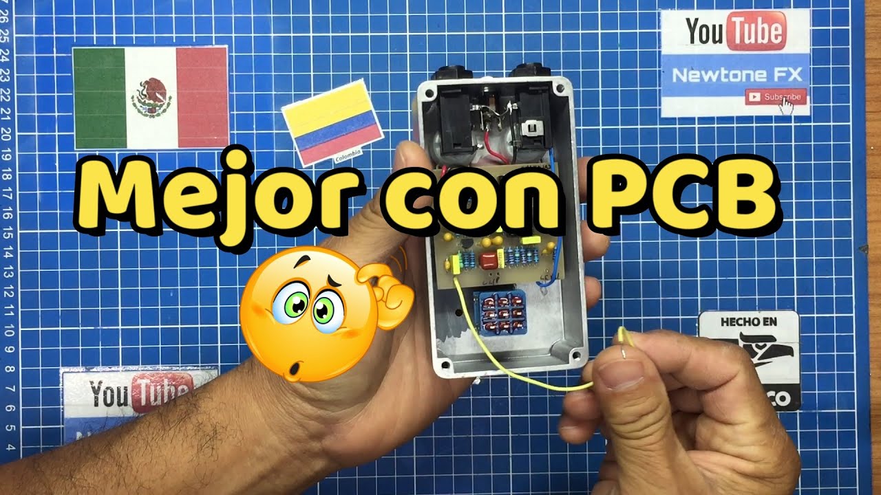 Como hacer una PCB casera para 3pdt Pedal Guitarra DIY