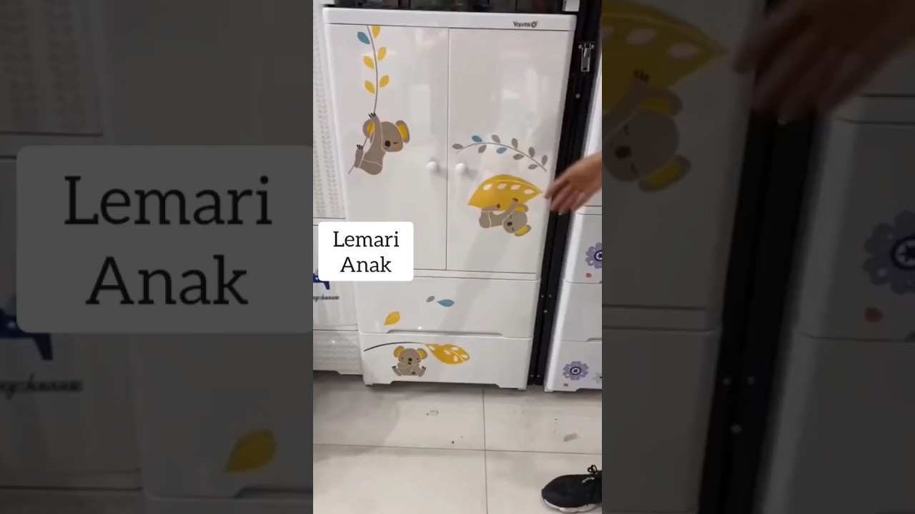 lemari anak karakter #rekomendasibarang