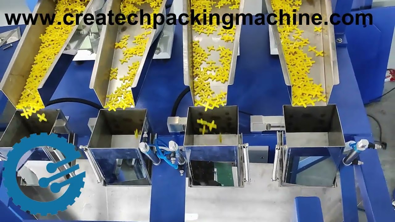 Tiles Spacer Packing Machine | Plastic Parts Packing Machine | Weight Filler Packing Machine