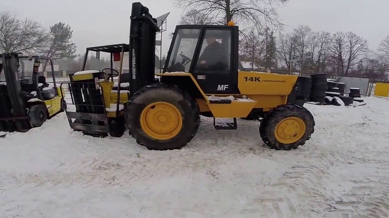 Wózek widłowy terenowy MASEY FERGUSON 4x4