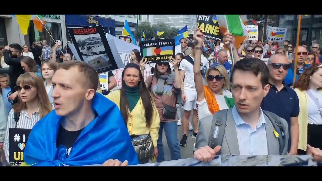 #March4Peace, 8 May 2022 (Ukrainian Action)
