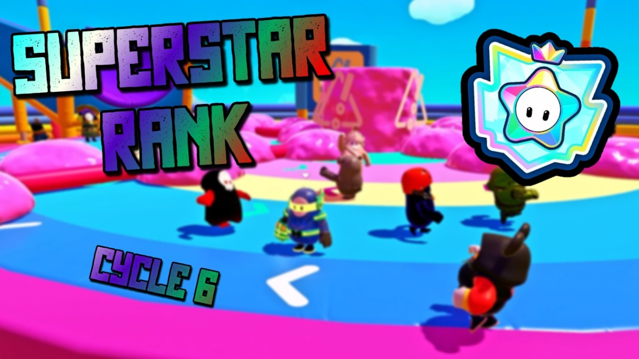 Reaching Superstar Rank in Ranked Cycle 6┃Fall Guys Ranked