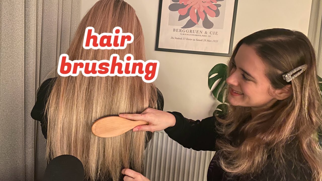 ASMR // Saç Tarama Sesleri - Hair Brushing // Türkçe ASMR
