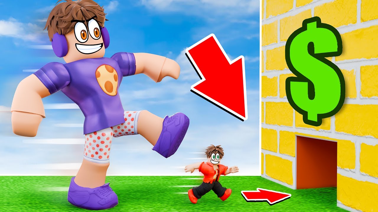 TWO PLAYER GIANT vs TINY obby in roblox