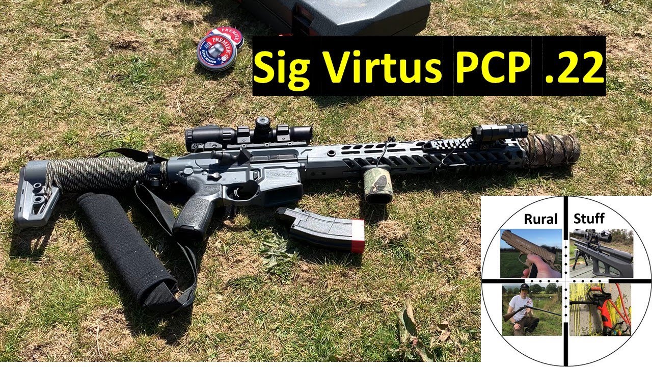 Обзор пневматической винтовки Sig Virtus PCP и Move and Plink
