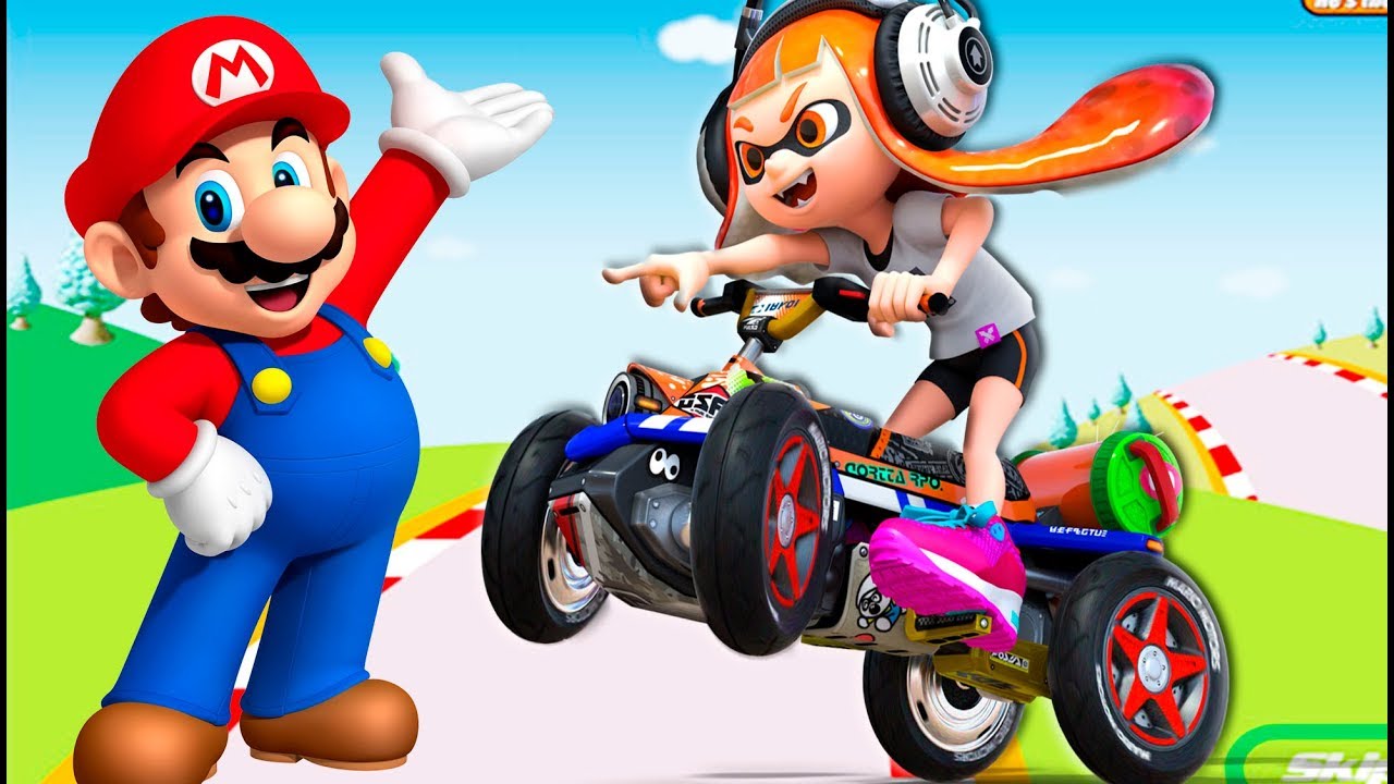 СУПЕР МАРИО КАРТ #8 мультик игра для детей Детский летсплей на СПТВ Super Mario Kart New