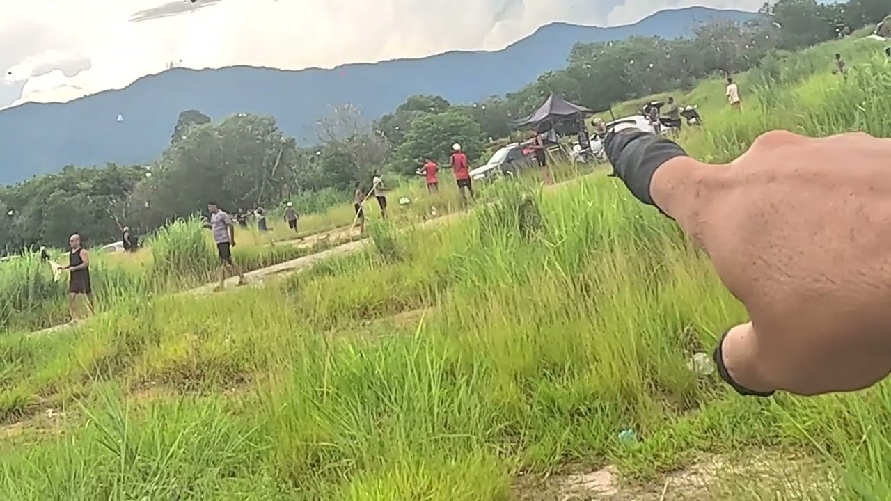 Não deixa o pai entrar por baixo não que dá ruim 