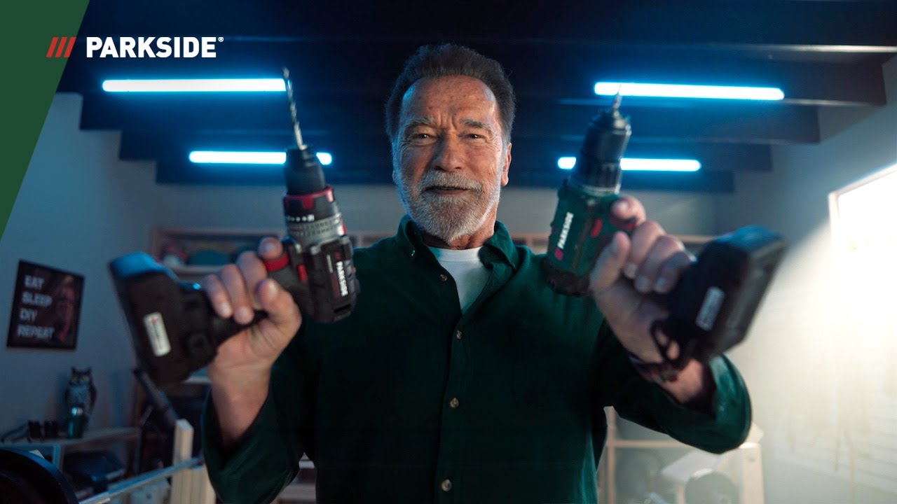 Stav&iacute;te s PARKSIDE, stav&iacute;te jako Arnold!🔧 Arnold Schwarzenegger x PARKSIDE