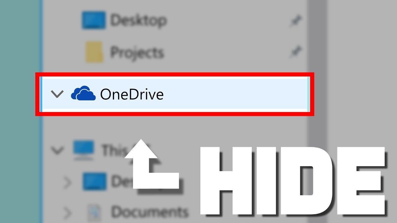 Удалить ярлык OneDrive в проводнике Windows | (Windows 10 \\ Полное руководство)