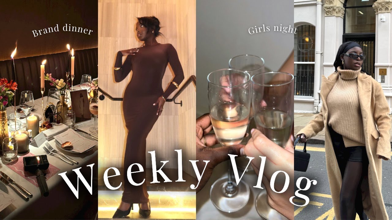 VLOG| Girls night, Cooking w/ my husband, Wash day & Blowout, Brand dinner, Doing my Nails at home