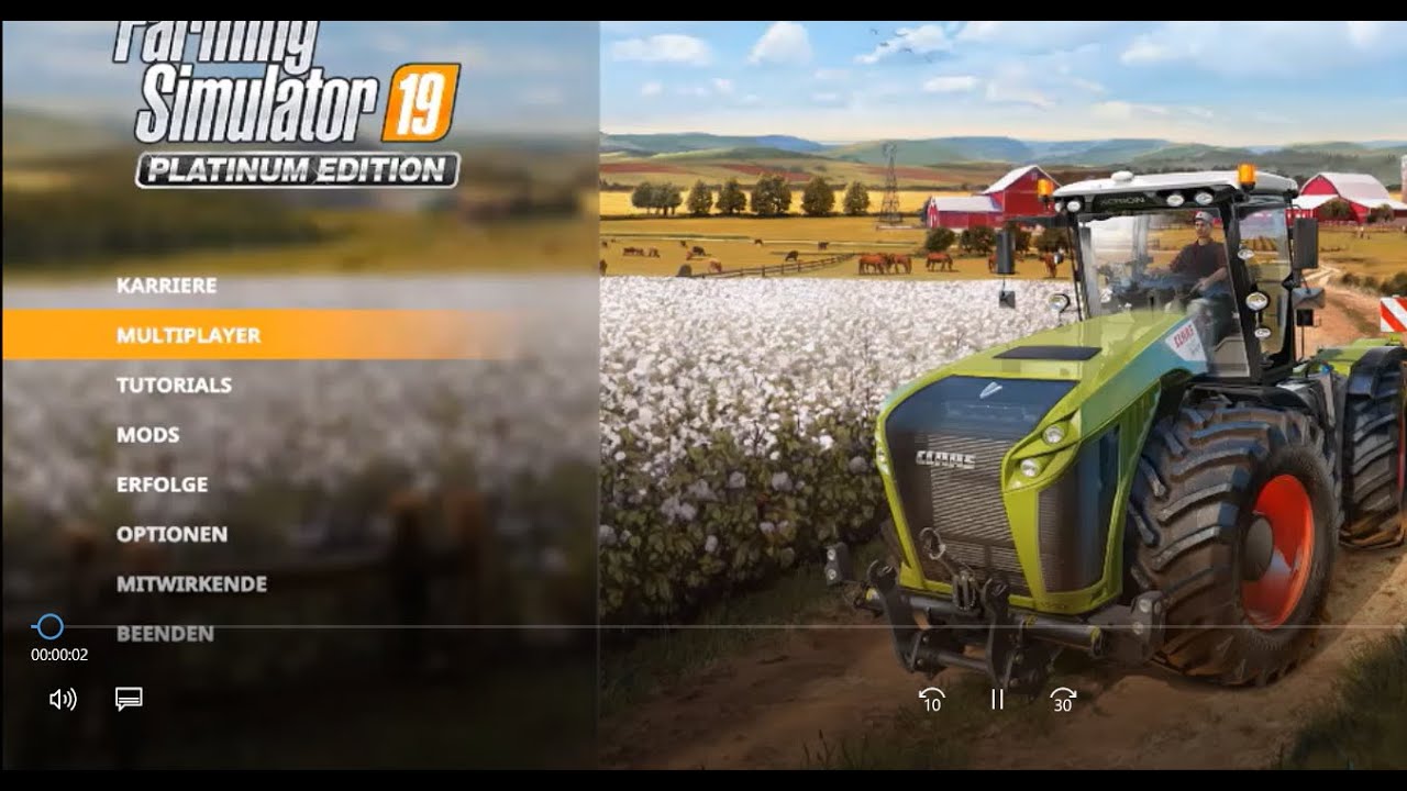 Multiplayer FS 19 Einstellungen und Installation der Mods