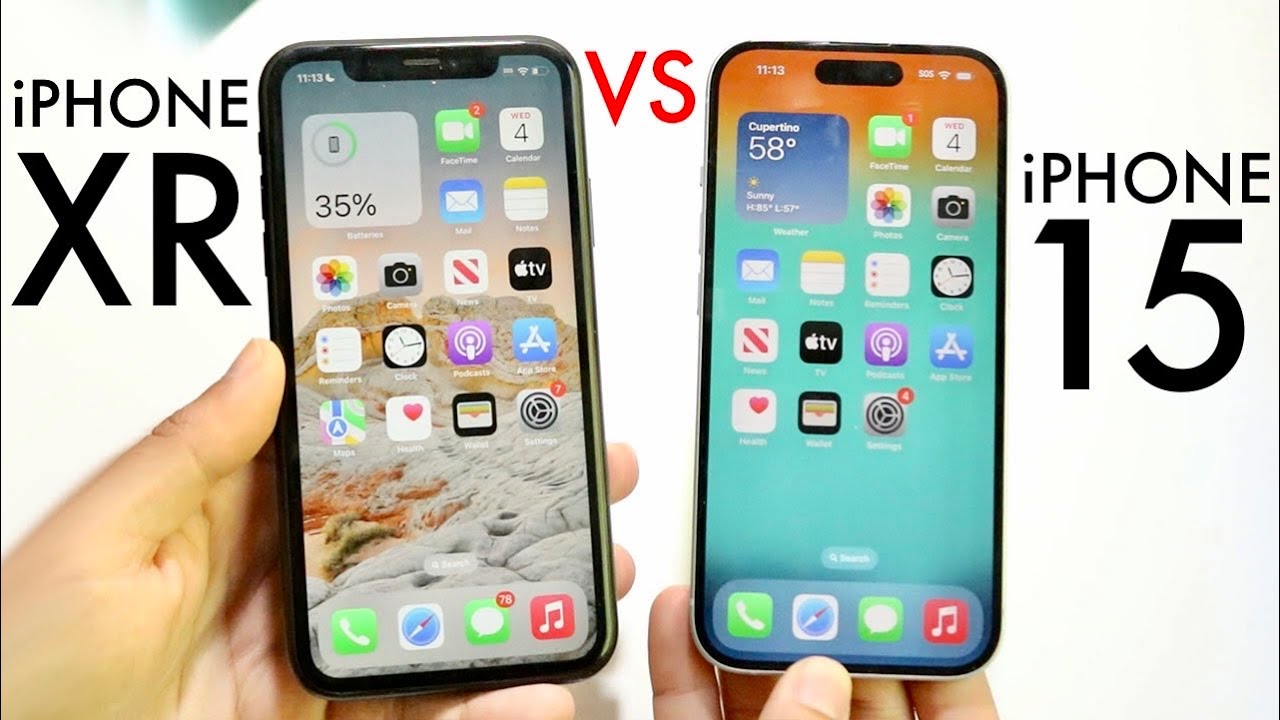 iPhone 15 против iPhone XR! (Сравнение) (Обзор)