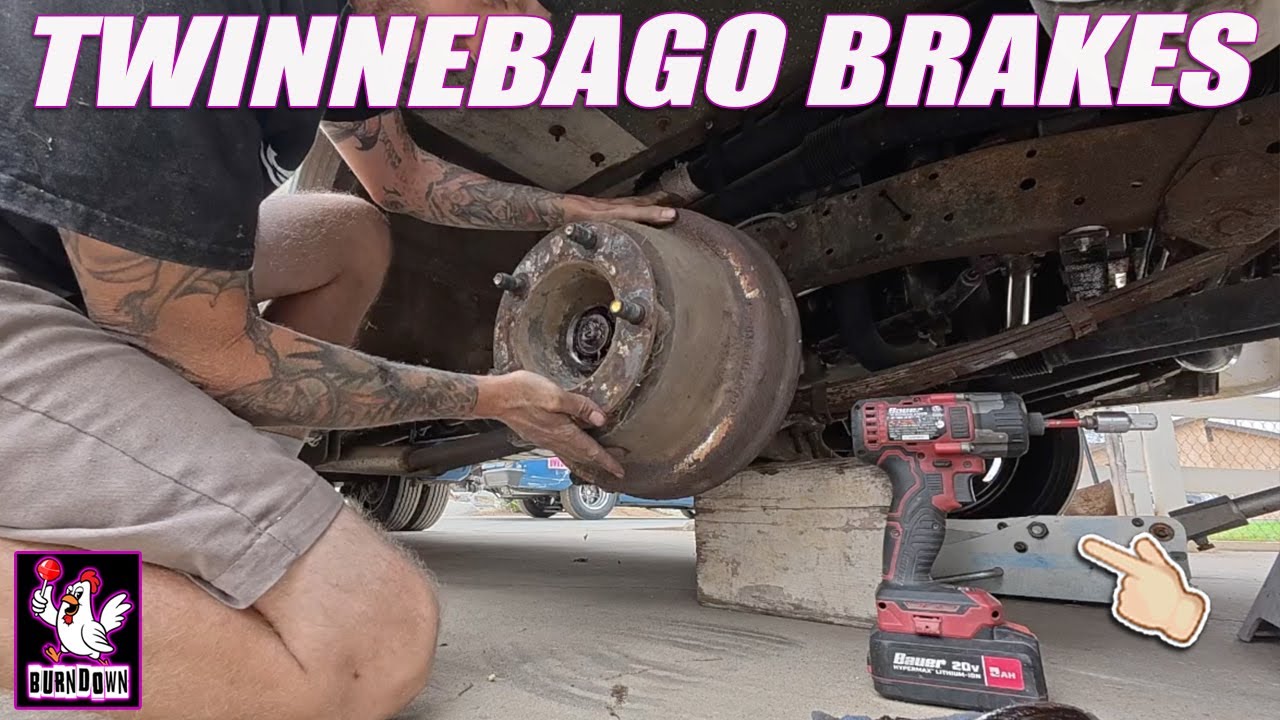 Twinnebago Gets New Brake Shoes