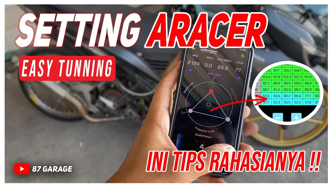 SETTING ECU ARACER !! INI TIPS DAN TRIKNYA