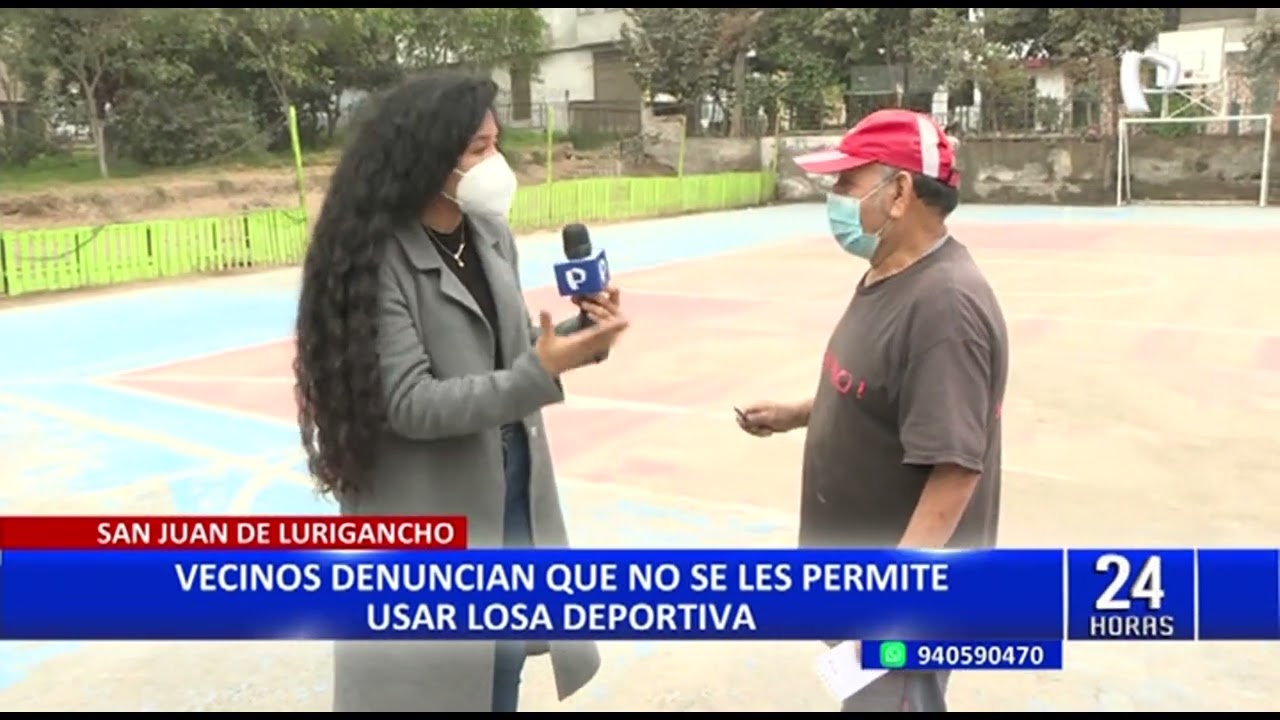 ¡La losa de la discordia! Vecinos se enfrentan por el uso de espacios públicos en SJL