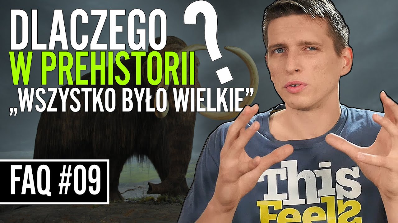 Wielkie stwory prehistorii i kichanie na światło | FAQ #09