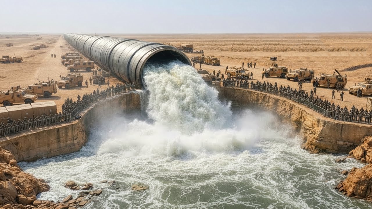 Les États-Unis Prennent Des Milliards De Tonnes D'Eau De Mer Au Mexique Pour Irriguer Les Déserts