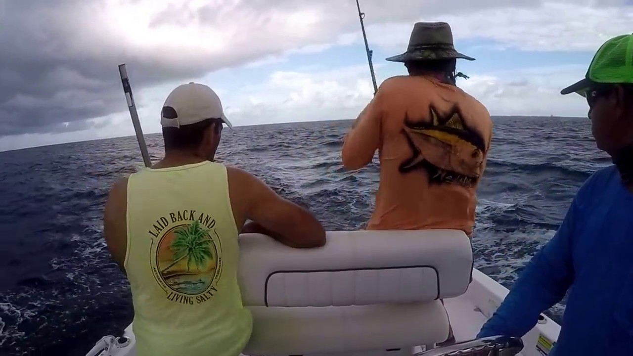 Bonito fishing on a Yamaha 190 FSH