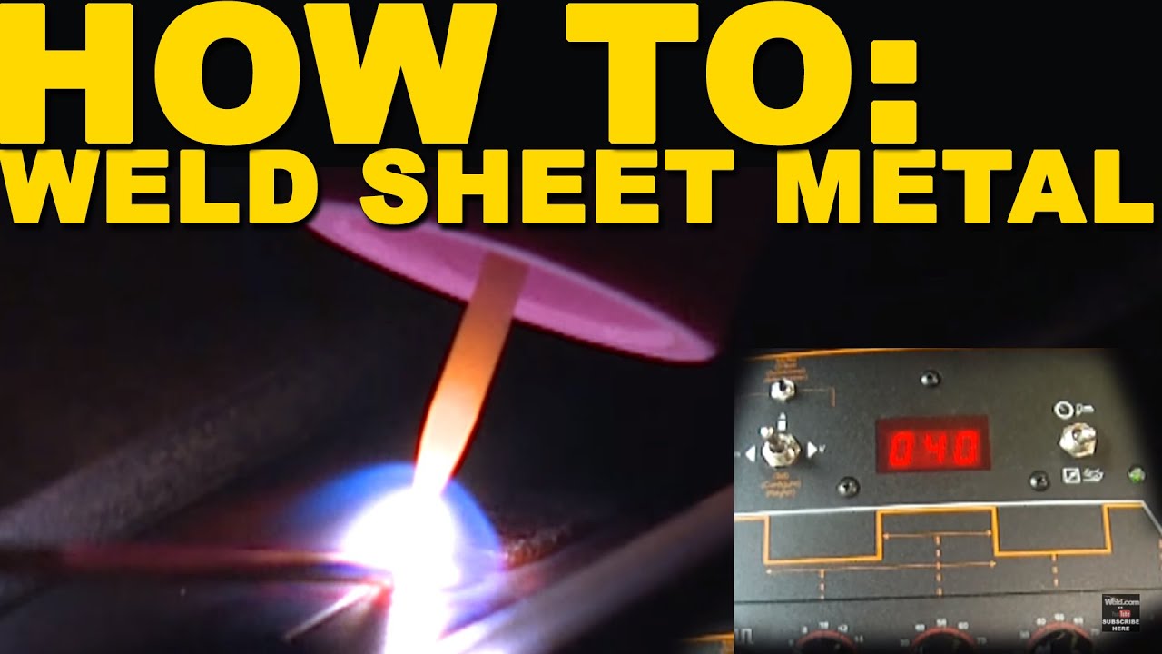 Welding Mild Steel Sheet Metal | TIG Time