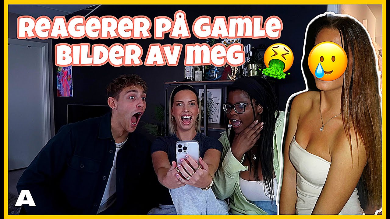 De er så frekke mot meg.. - REAGERER på gamle bilder av meg *MED NAOMI OG LARS*