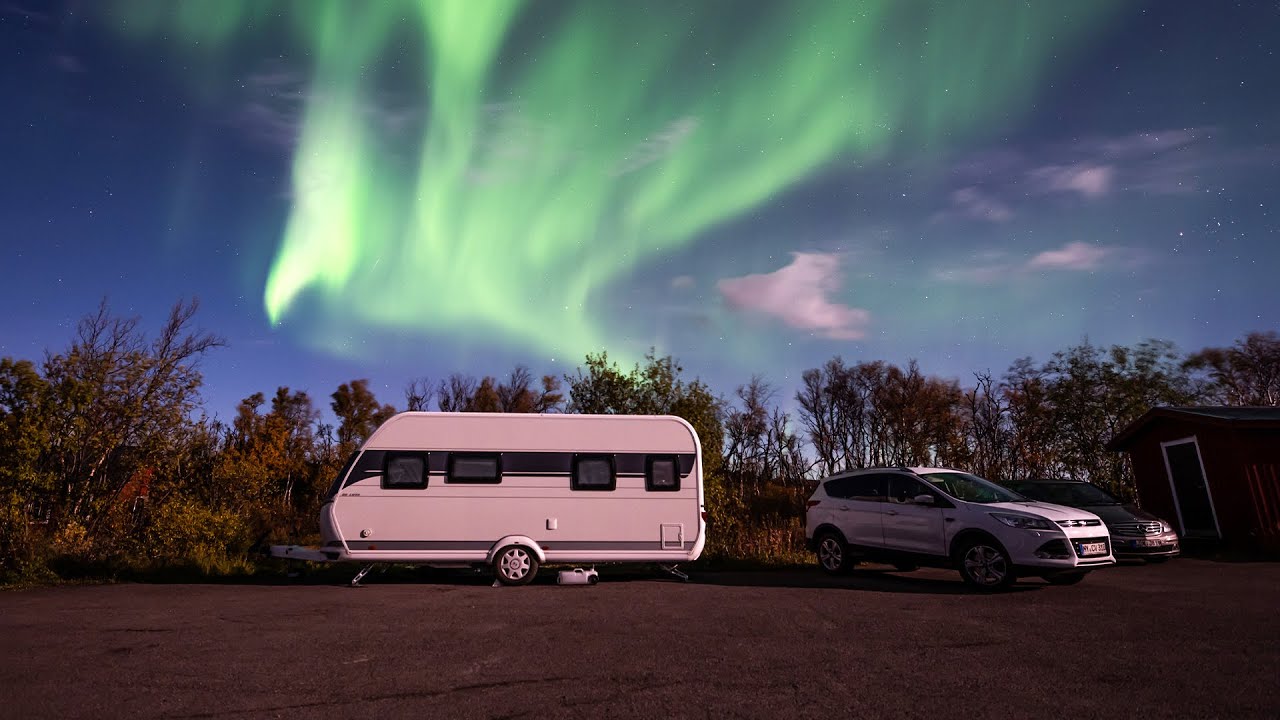 T-Log #16 - Dokumentation Schweden Rundreise mit Hobby WFB 495 Wohnwagen zu den Nordlichtern Abisko