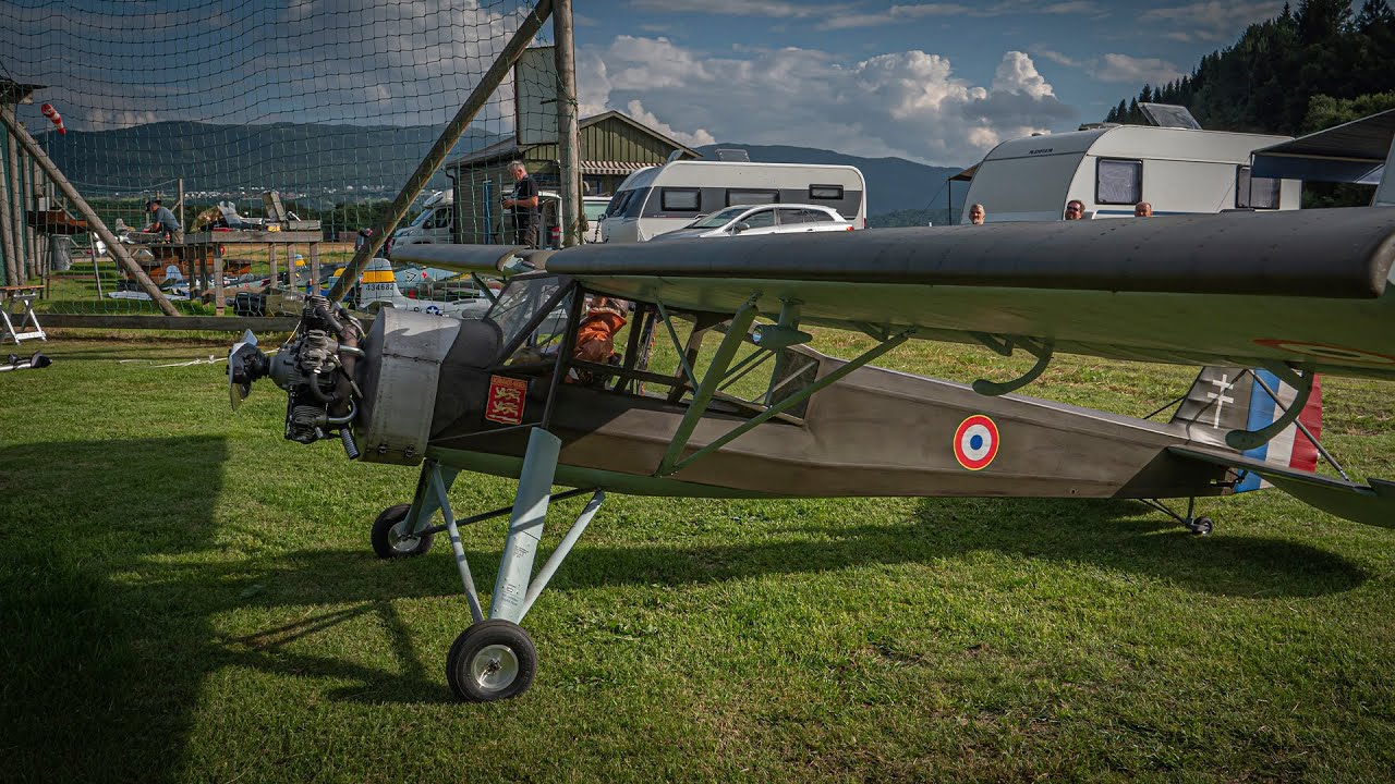 storchschmiede Morane Saulnier 1:3,5 Scale with Moki 250. 4K UHD