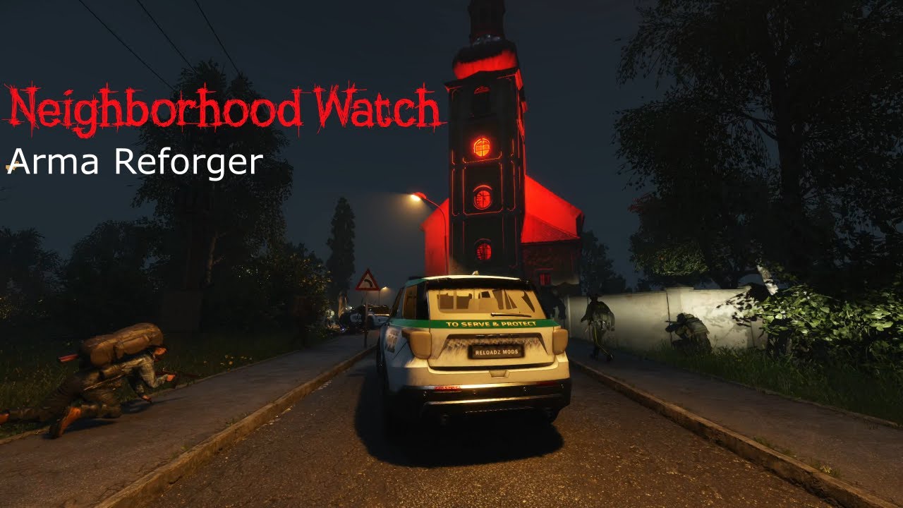Arma Reforger - Neighbourhood Watch (horror OP)