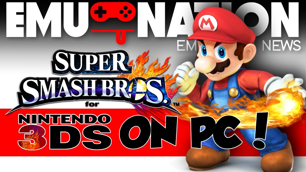 EMU-NATION: Smash Bros 3DS Emulated at 4K 60FPS!