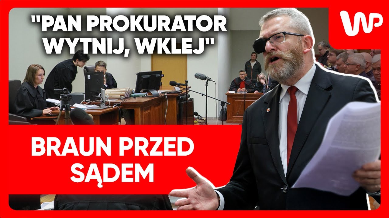 Braun: Wnoszę o wyłączenie pana sędziego ze składu