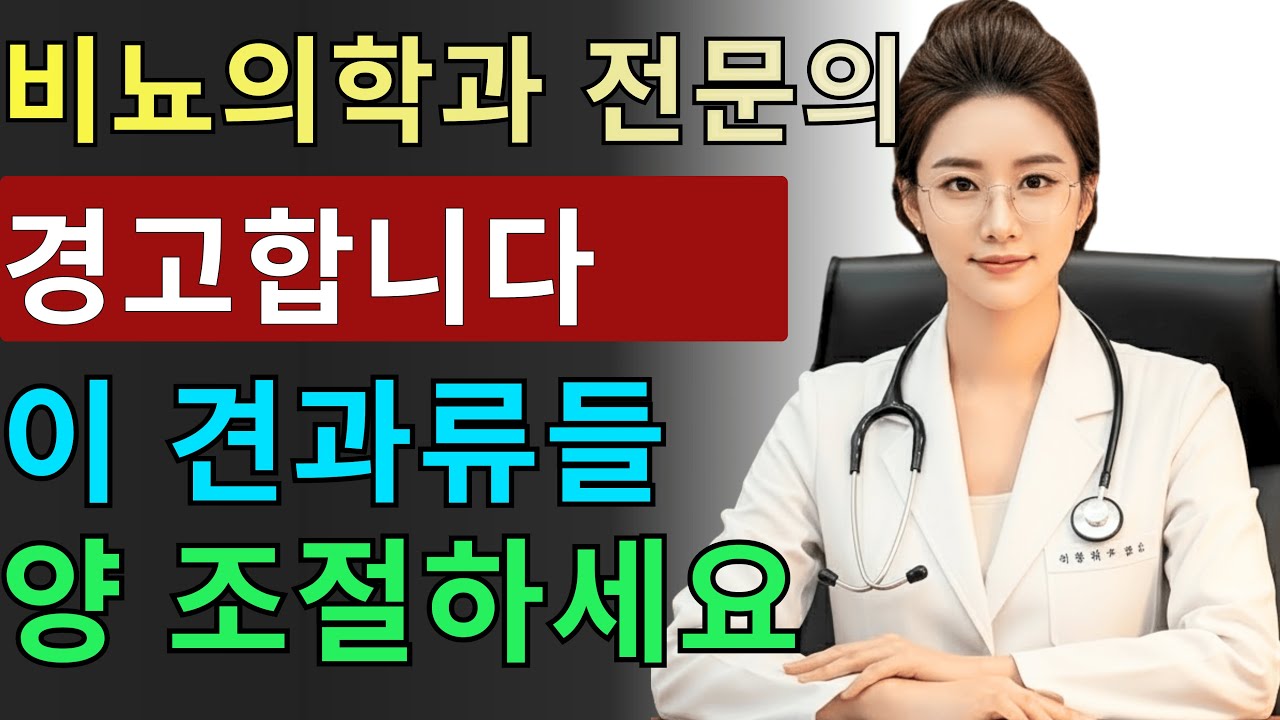 60세 이상인가요? 전립선을 키우는 최악의 견과류 10가지, 적정 섭취량 꼭 지키세요!