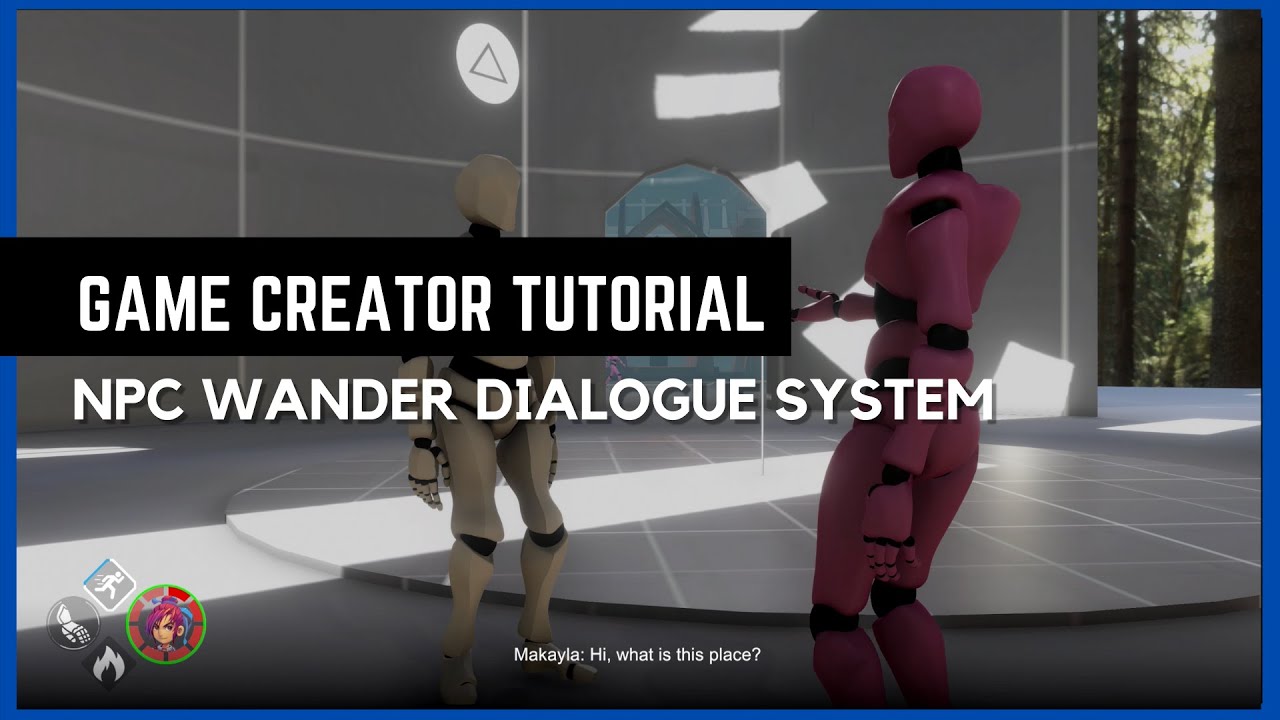 [Tutorial] NPC Wander Dialogue System using State Machine