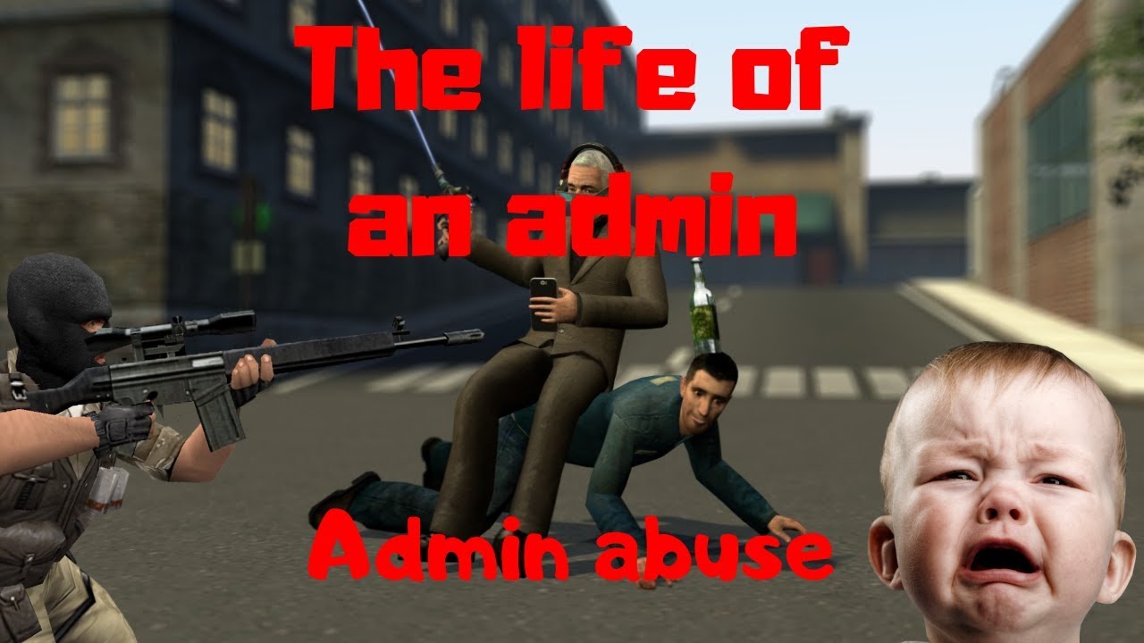 The life of an an admin | Elitelupus Gmod Darkrp  admin abuse funny moments