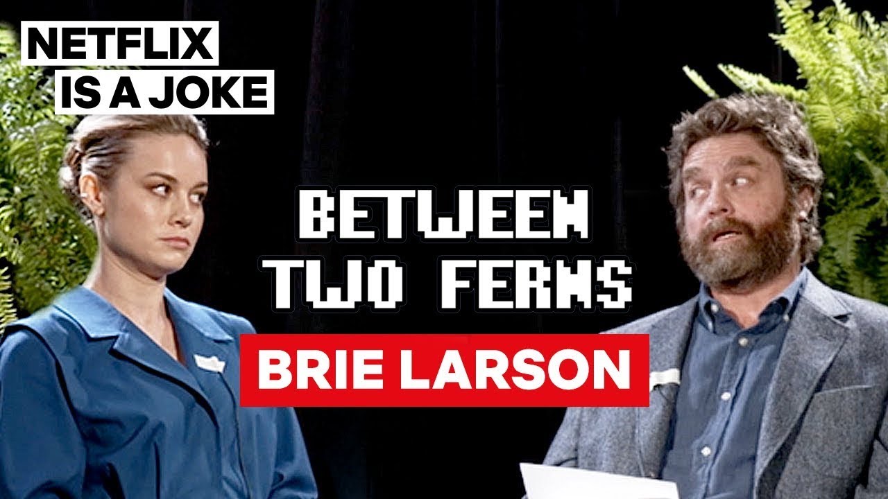 Brie Larson: Between Two Ferns with Zach Galifianakis | Netflix Is A Joke