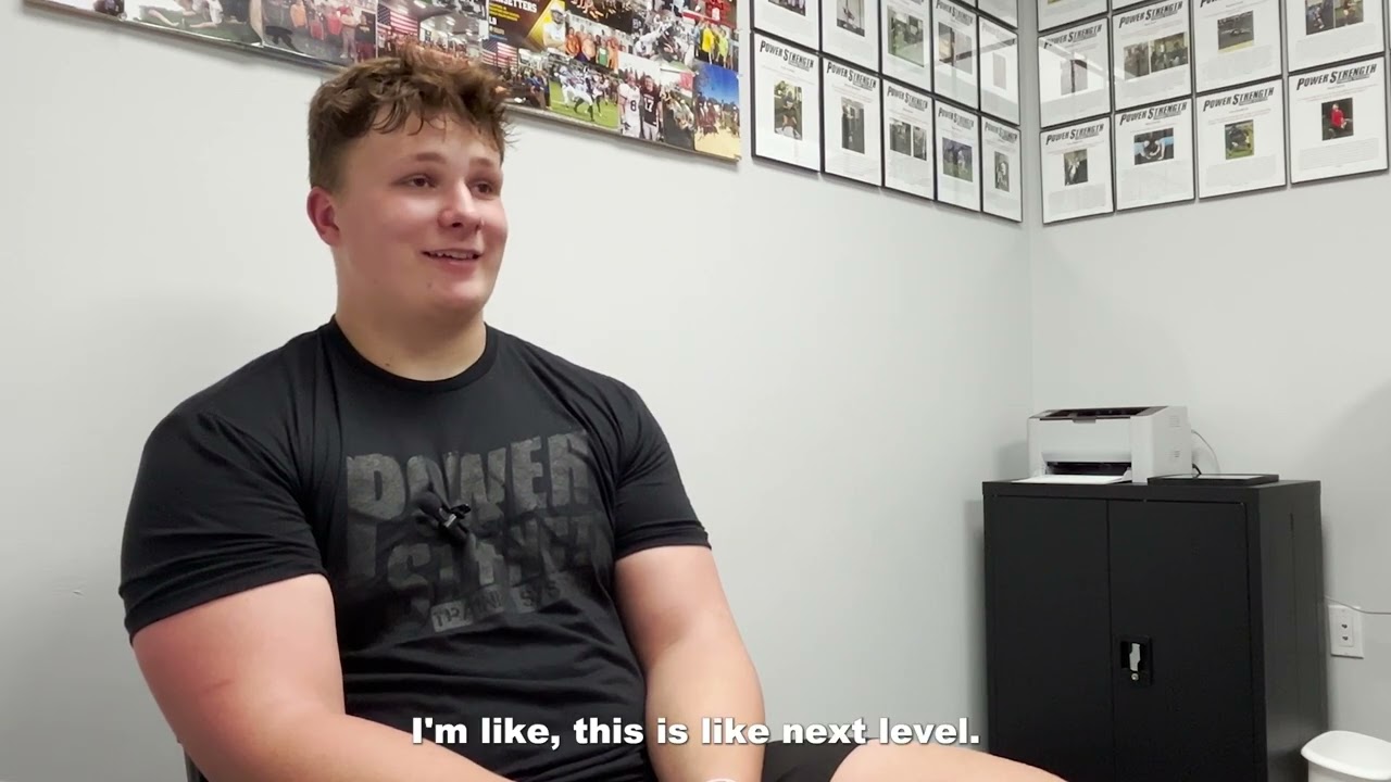 Gabe VanSickle 2024 Ohio State Commit - PowerStrength Training Systems, Grand Rapids, MI