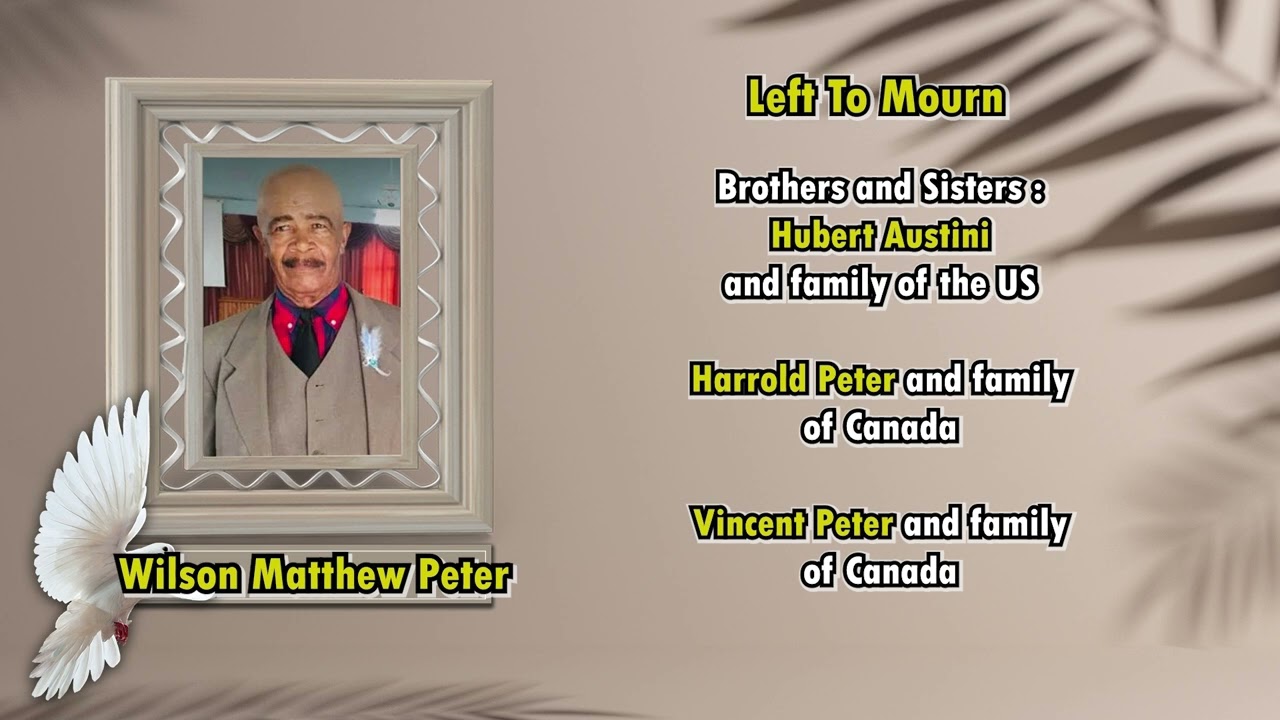 Death Bulletin for Wilson Mathew Peter