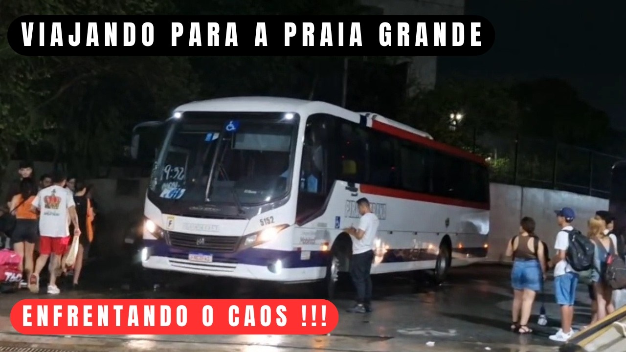 A Realidade da Viagem: Encarei o Trânsito de Fim de Ano! Jabaquara x Praia Grande