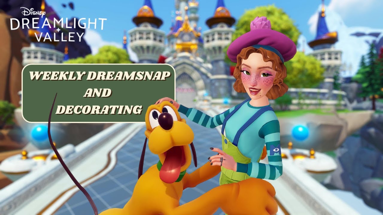 Weekly Dreamsnap and Decorating - Disney Dreamlight Valley