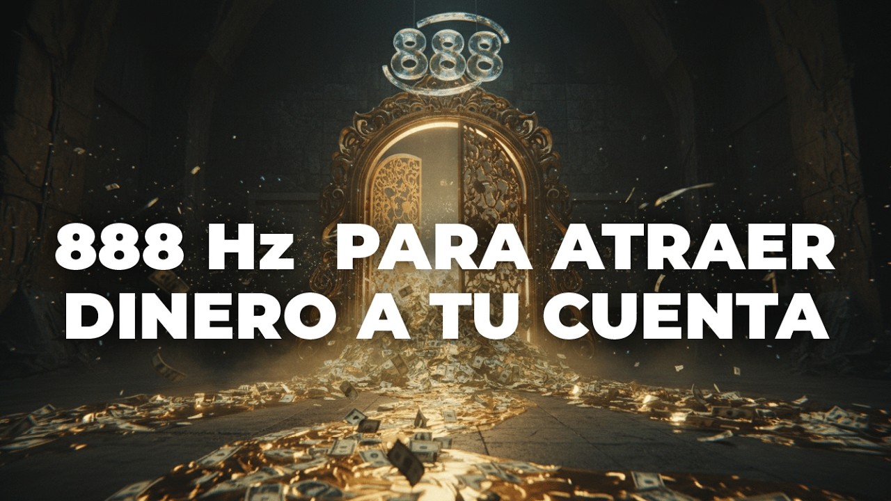 Instrumental para atraer riqueza: 888 Hz Golden Attraction - Frecuencia Expansiva