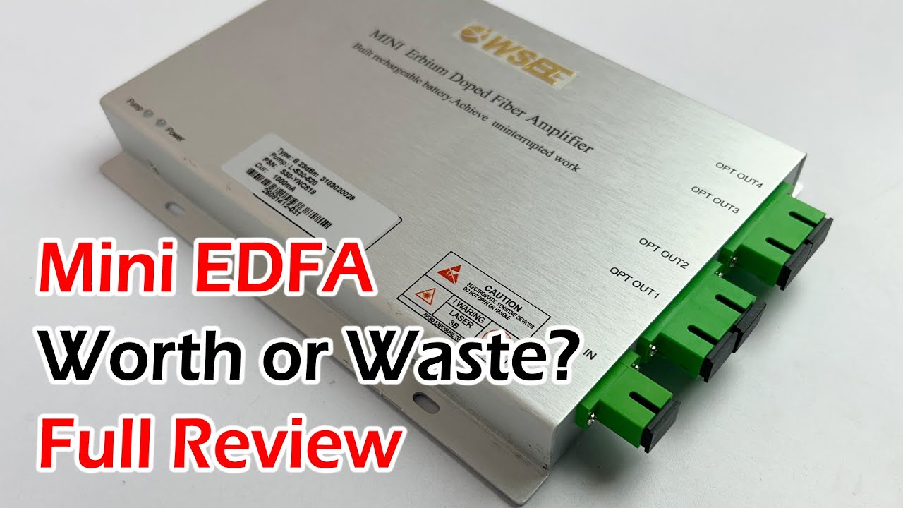Mini EDFA Full Review – MER & Output Test | Pros & Cons Explained | Worth or Waste??