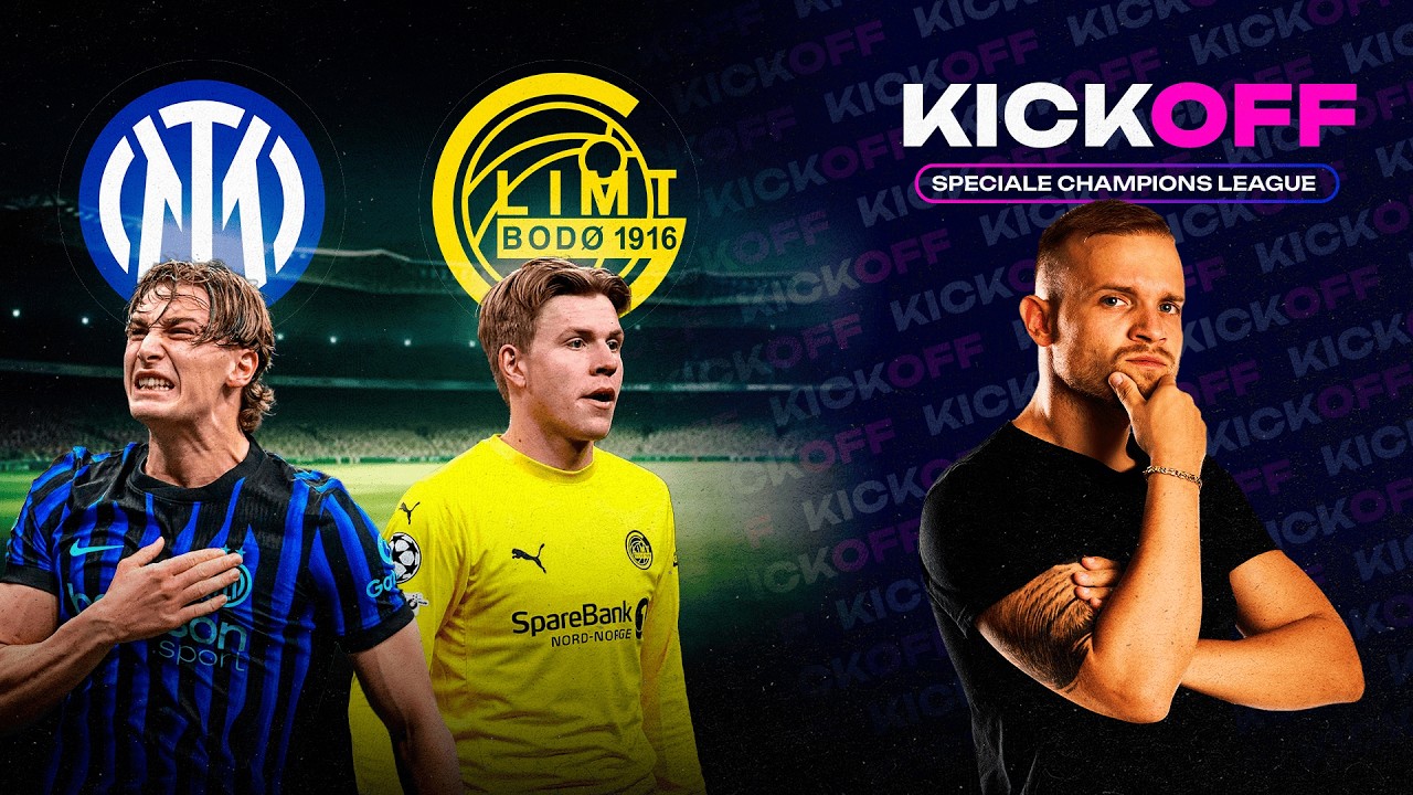 REMUNTADA CHAMPIONS: l’Inter ribalterà contro il Bodo? KickOff CHAMPIONS!