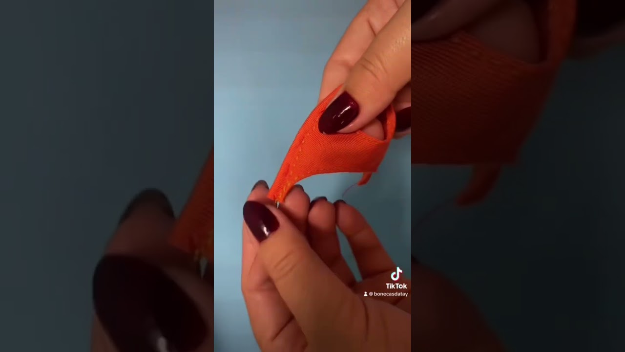 Como fazer calcinha pra sua Barbie #miniatura #barbie #shosts #calcinha