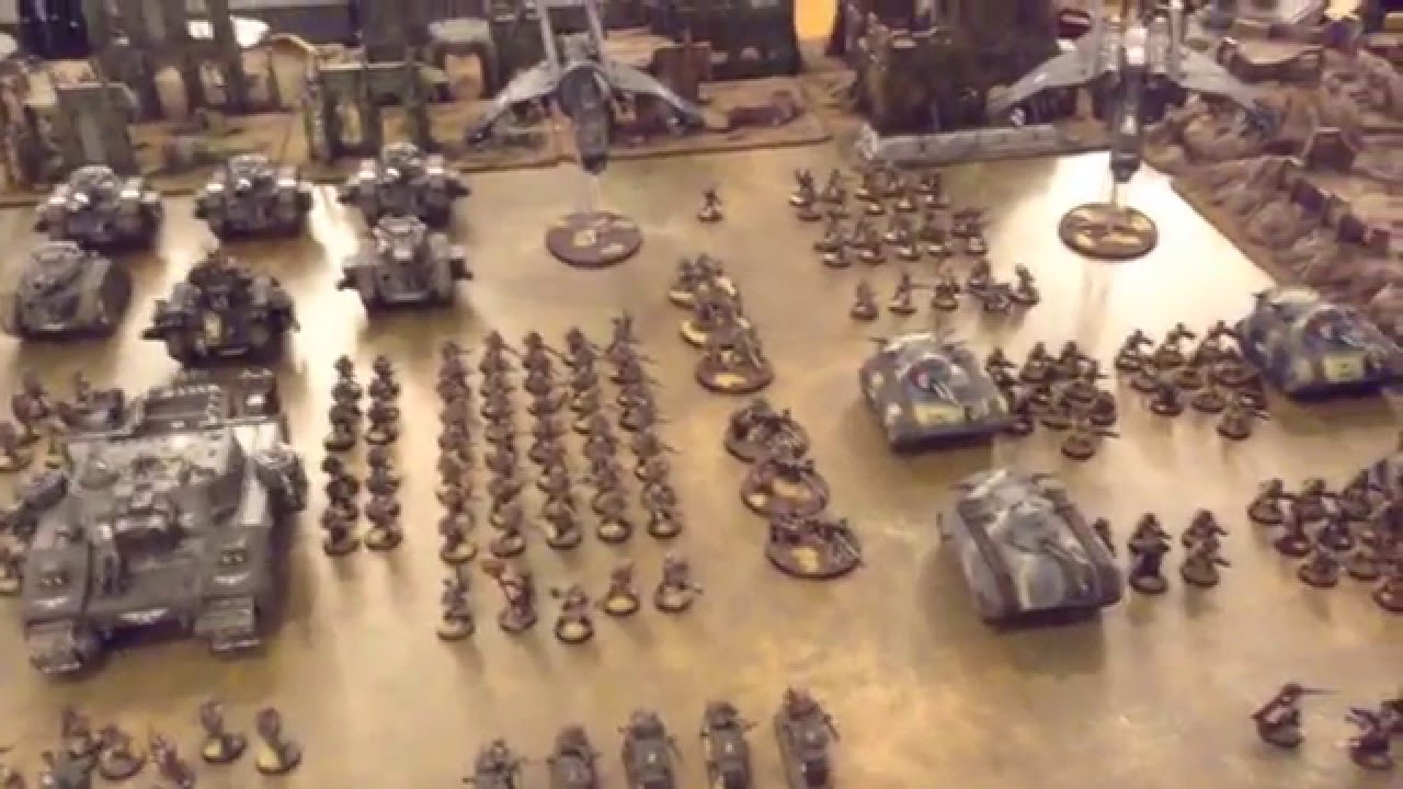 Warhammer 40K Army Showcase Astra Militarum 7500