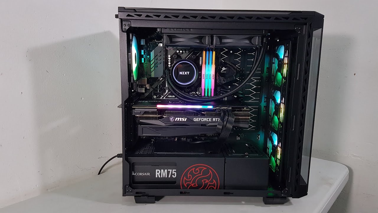 Primer Ensamble Con la RTX 3060TI MSI GAMING X TRIO en un XPG Battlecruiser y con un 5600X