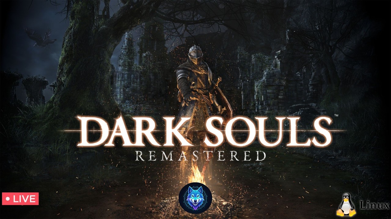 Dark Souls Remastered #1 продовжемо Українською #linux