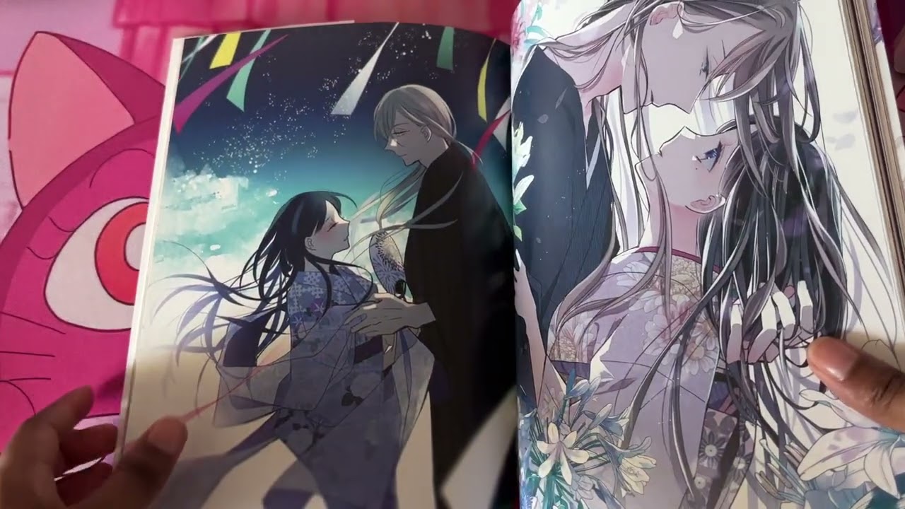 My Happy Marriage Art Book Flip Through